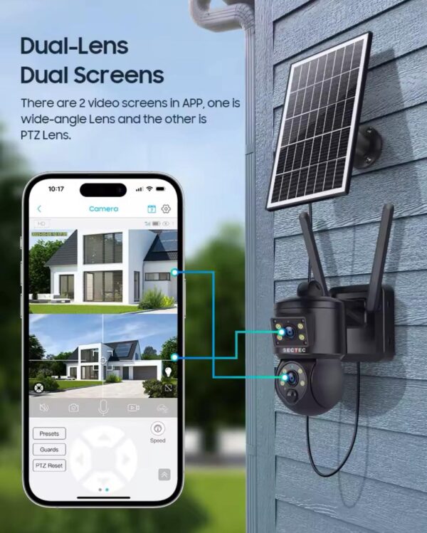 MINI 4G SOLAR SECURITY CAMERA