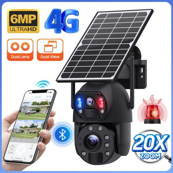 4G SOLAR SECURITY CAMERA
